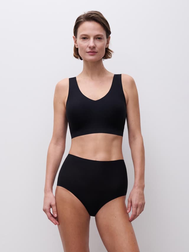 Chantelle Culotte Taille Haute - Noir - SoftStretch