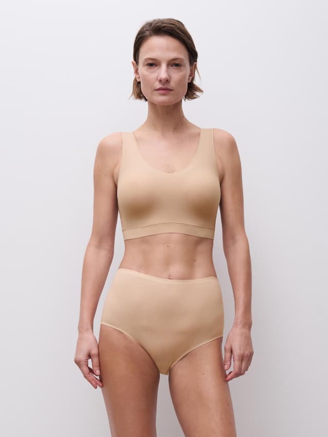 Chantelle Culotte Taille Haute - Nude - SoftStretch