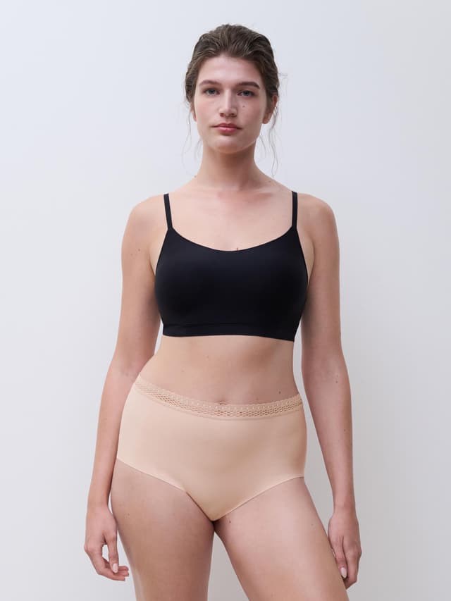 Chantelle Culotte Taille Haute - Sirocco - Cozy Chic