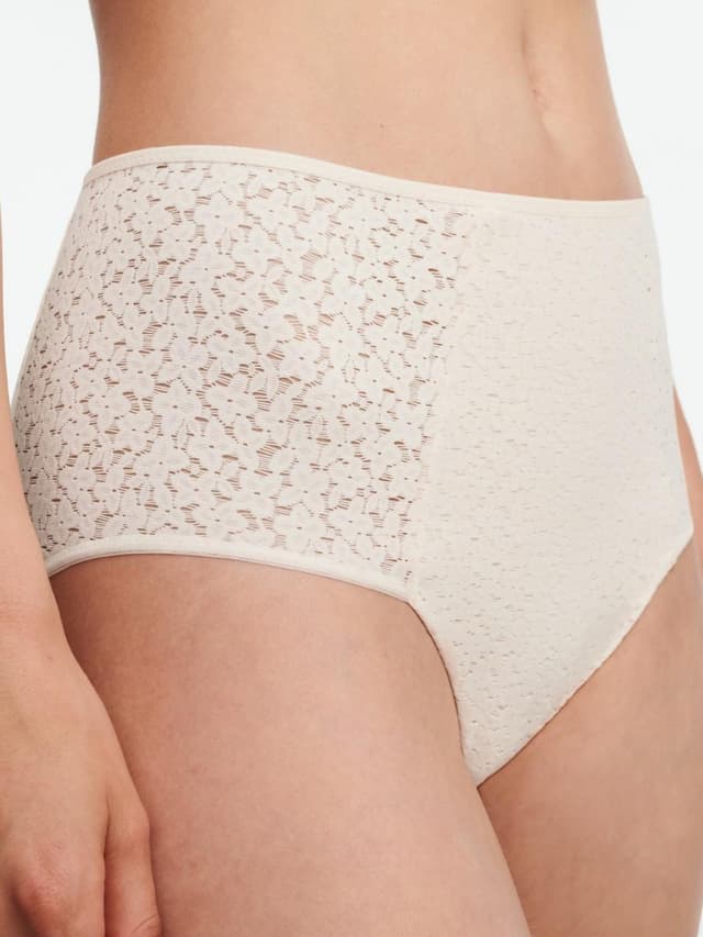 Chantelle Culotte Taille Haute - Talc - Norah