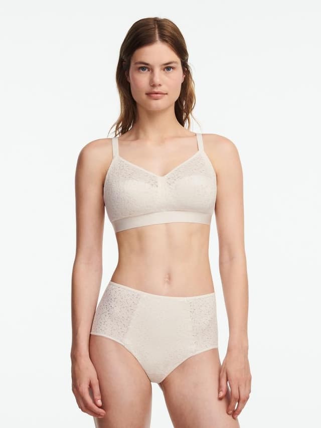 Chantelle Culotte Taille Haute - Talc - Norah