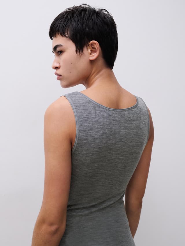 Chantelle Débardeur - Gris Chiné - Juliana