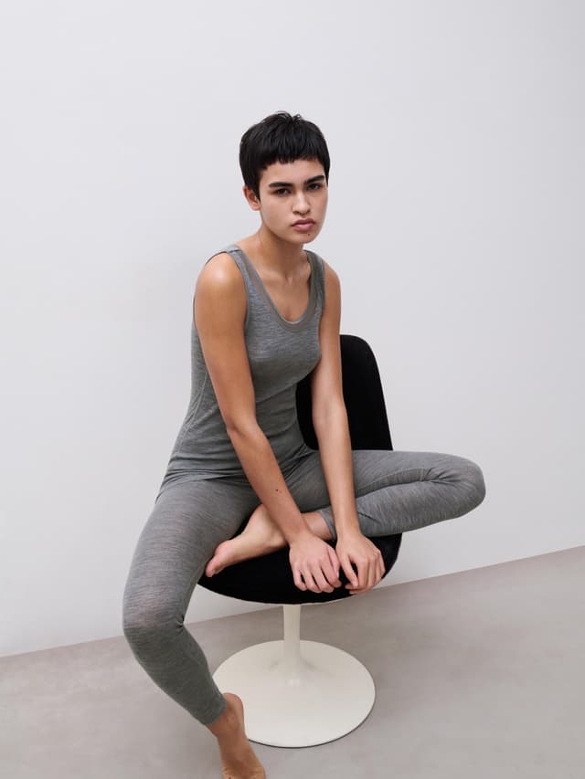 Chantelle Débardeur - Gris Chiné - Juliana