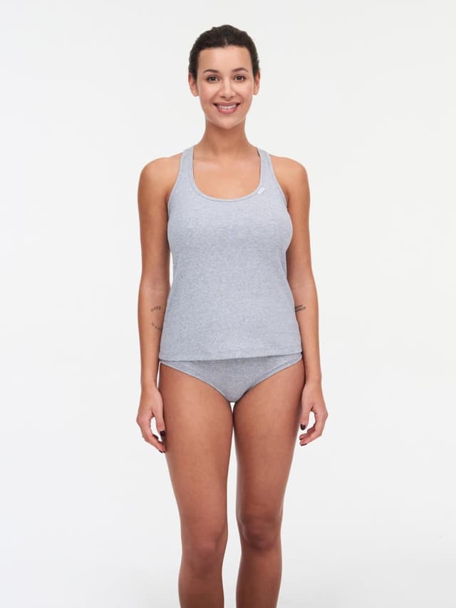 Chantelle Débardeur - Gris Mélangé - Cotton Comfort