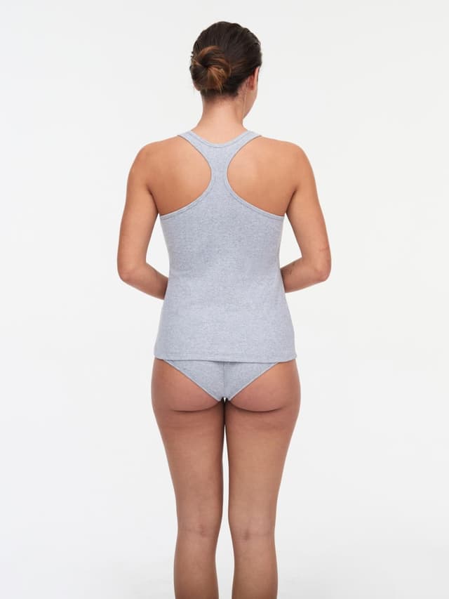 Chantelle Débardeur - Gris Mélangé - Cotton Comfort