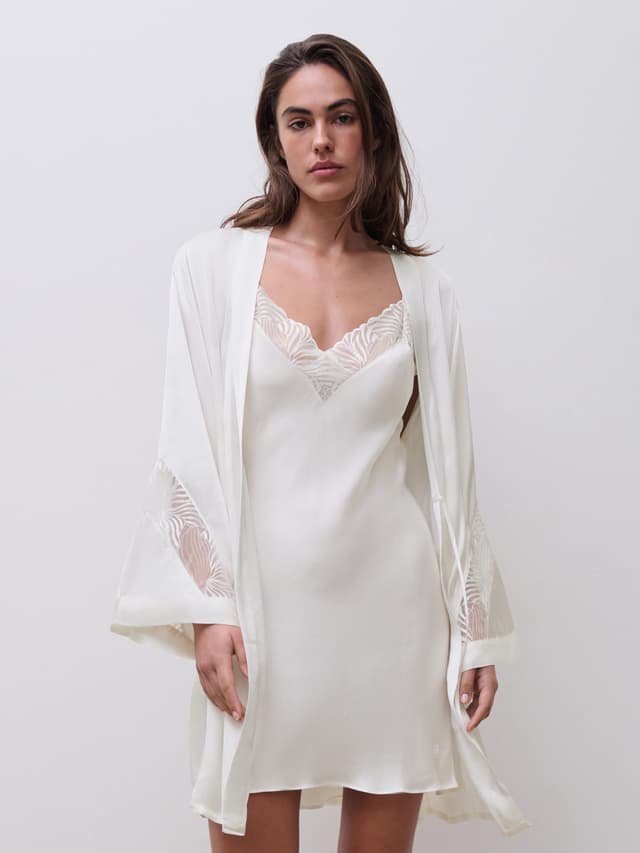 chantelle Kimono - Milk - Legend