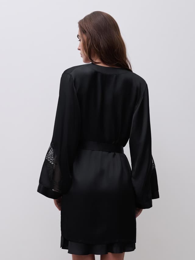 Chantelle Kimono - Noir - Legend