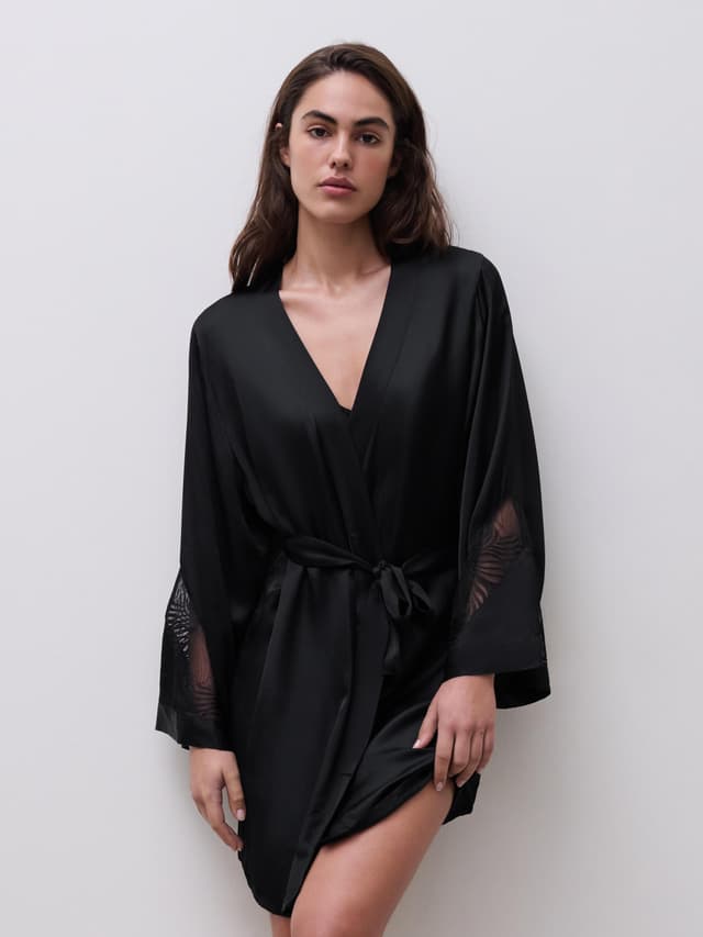 chantelle Kimono - Noir - Legend