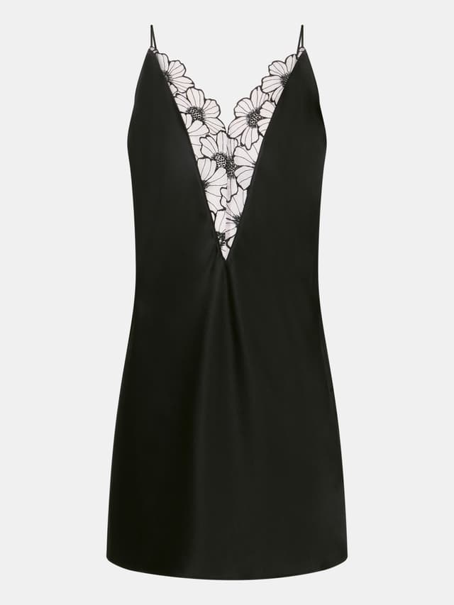 Chantelle Nuisette - Noir / Rose Pâle - Lush