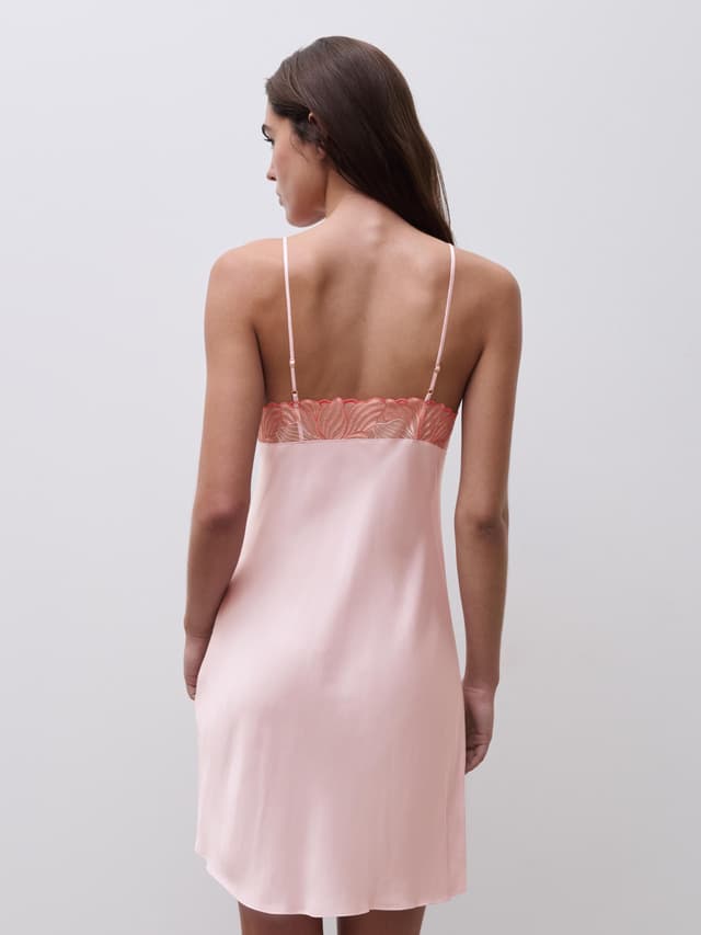 Chantelle Nuisette - Rose Nymphea / Corail - Legend
