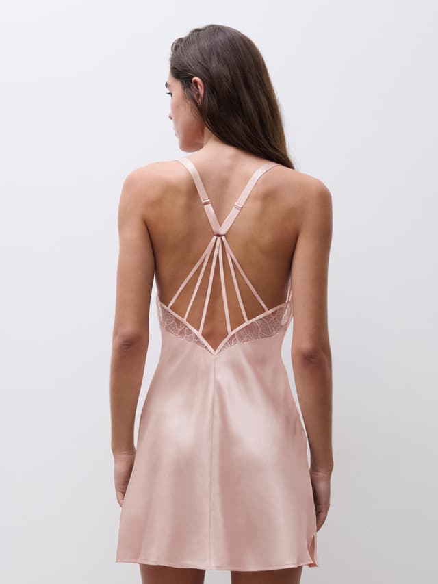 Chantelle Nuisette - Rose Taffetas - Xquisite