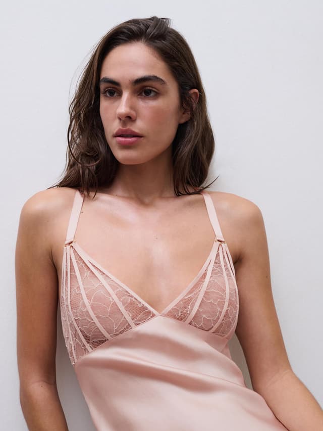 Chantelle Nuisette - Rose Taffetas - Xquisite