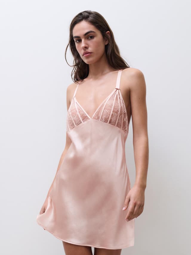 chantelle Nuisette - Rose taffetas - Xquisite