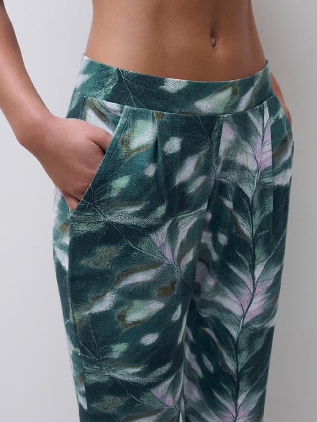 Chantelle Pantalon - Imprimé Feuilles Dégradées - Yara