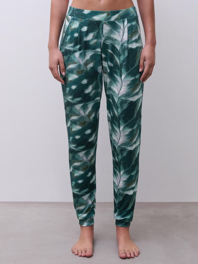 chantelle Pantalon - Imprimé feuilles dégradées - Yara