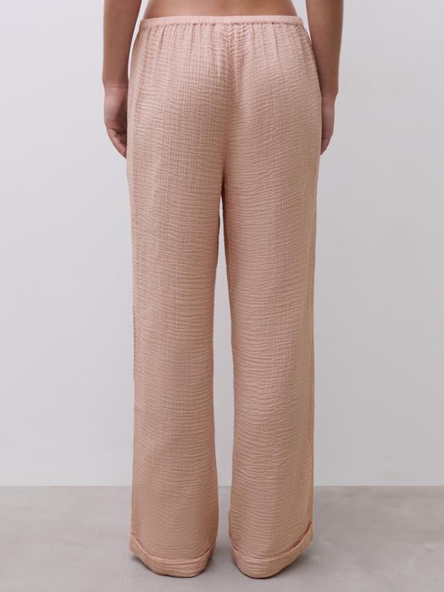 Chantelle Pantalon - Smoke Rose - Saga