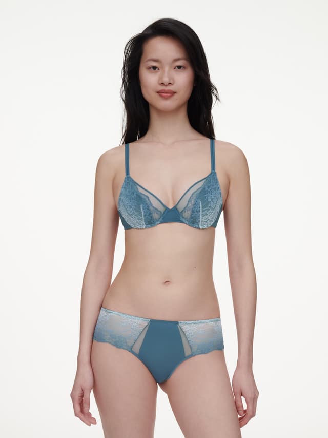 Chantelle Shorty - Bleu Pétrole Dégradé - Crush