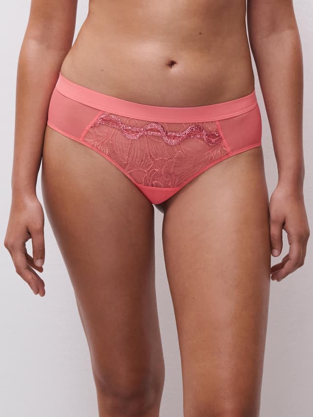 chantelle Shorty dégagé - Pamplemousse - Xtravagant