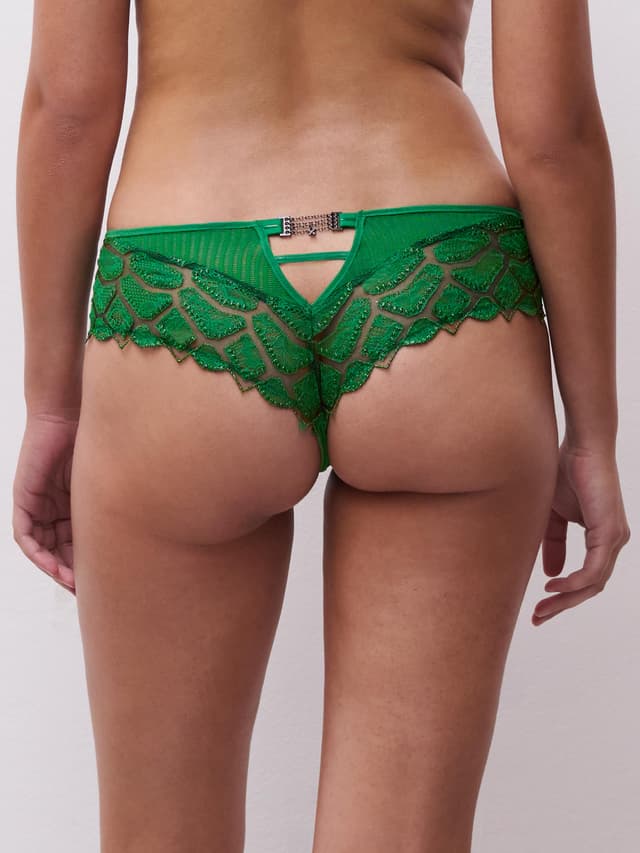 Chantelle Shorty Dégagé - Vert Ecosse - Reptilia