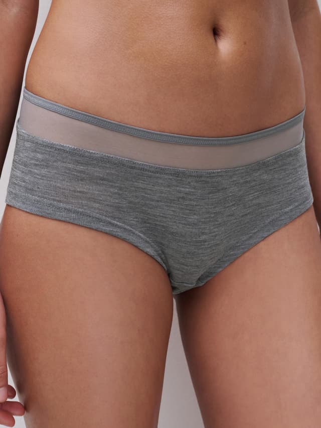 Chantelle Shorty - Gris Chiné - Juliana