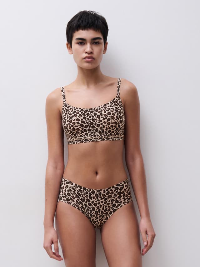 Chantelle Shorty - Léopard - SoftStretch