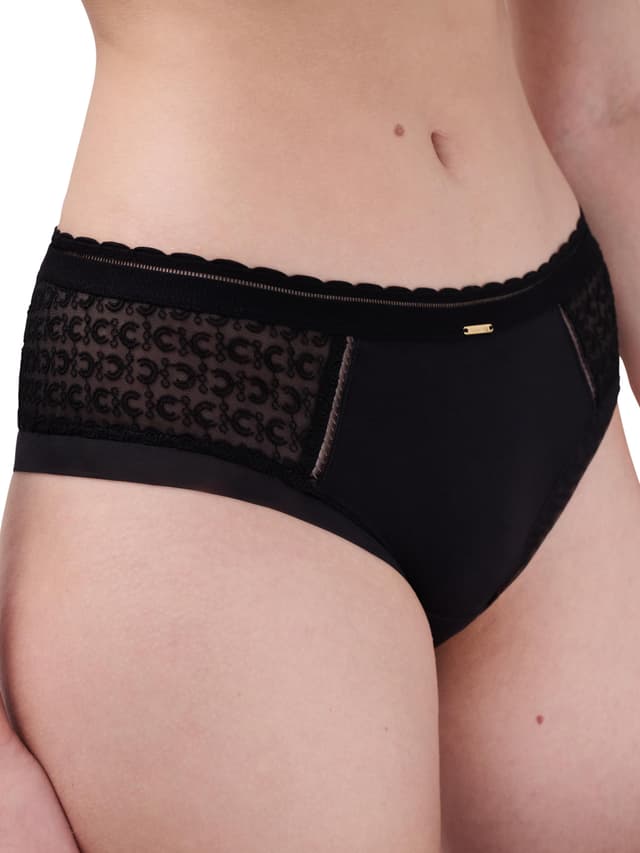 Chantelle Shorty - Noir - Monogram