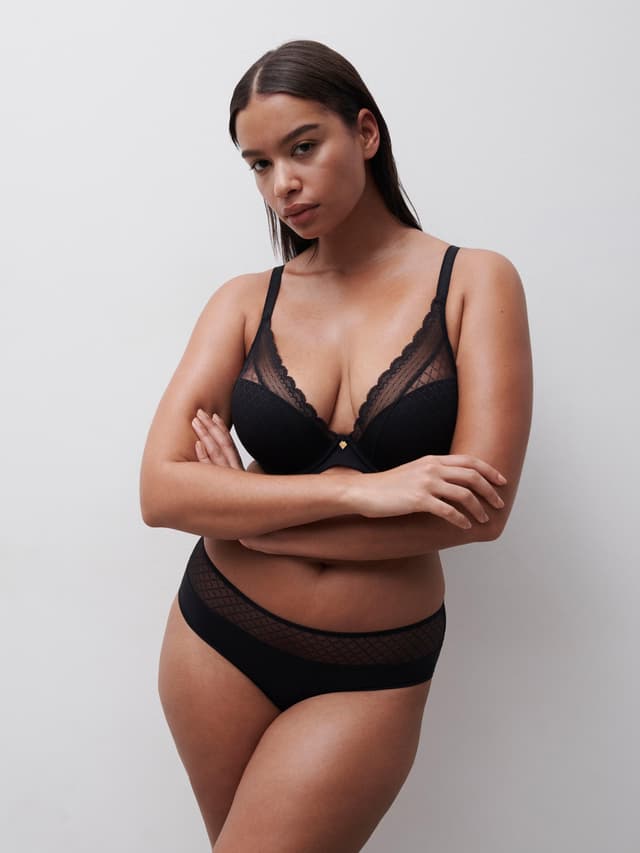 Chantelle Shorty - Noir - Norah Chic