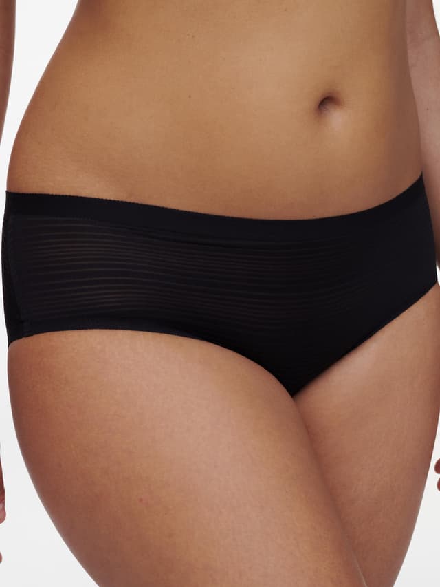 Chantelle Shorty - Noir - SoftStretch Stripes