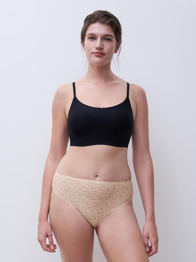 Chantelle Shorty - Norah Nude Print - SoftStretch