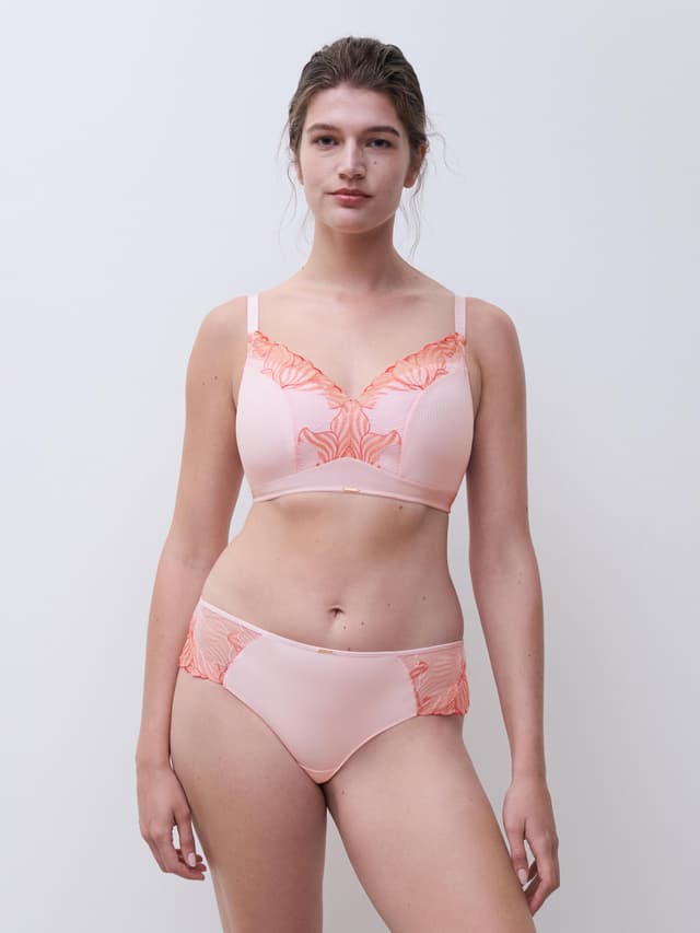 Chantelle Shorty - Rose Nymphea / Corail - Legend