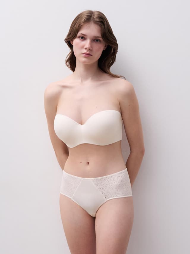 Chantelle Shorty - Talc - Norah