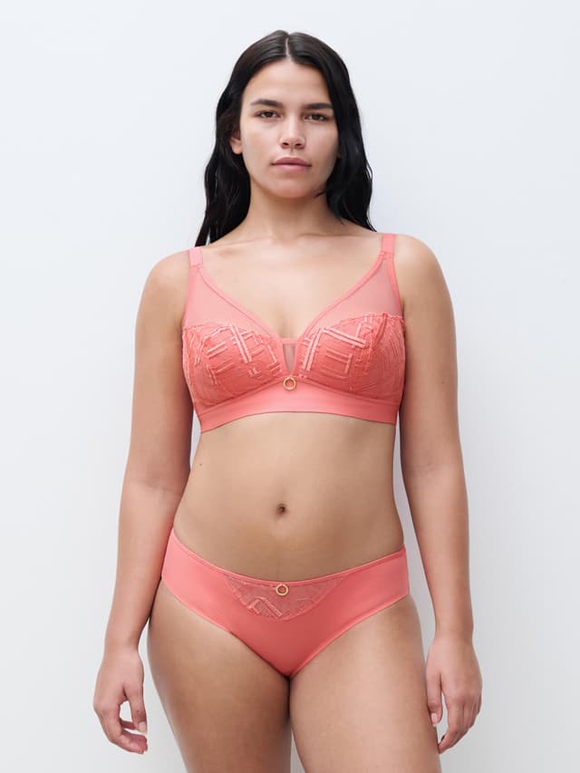 Chantelle Slip - Corail - Graphic Support