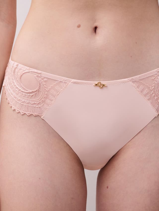 Chantelle Slip Dégagé - Rose Taffetas - Mystic Dream