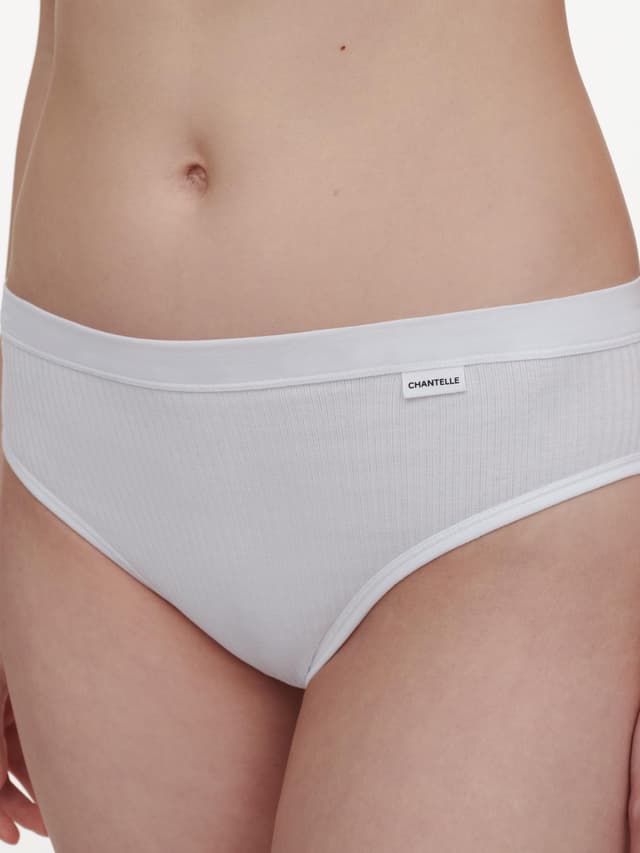 Chantelle Slip échancré - Blanc - Cotton Comfort