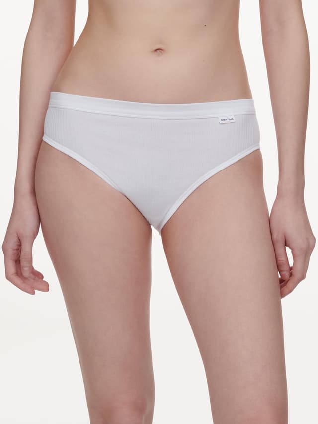 chantelle Slip échancré - Blanc - Cotton Comfort
