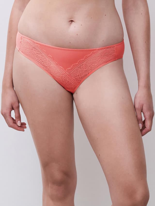 chantelle Slip évolutif - Corail - Floral Touch
