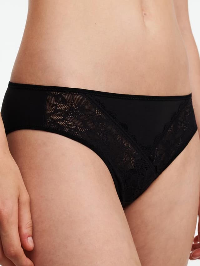 Chantelle Slip évolutif - Noir - Floral Touch