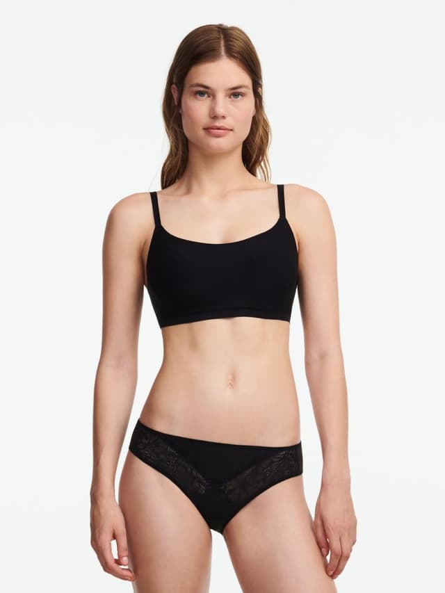 Chantelle Slip évolutif - Noir - Floral Touch