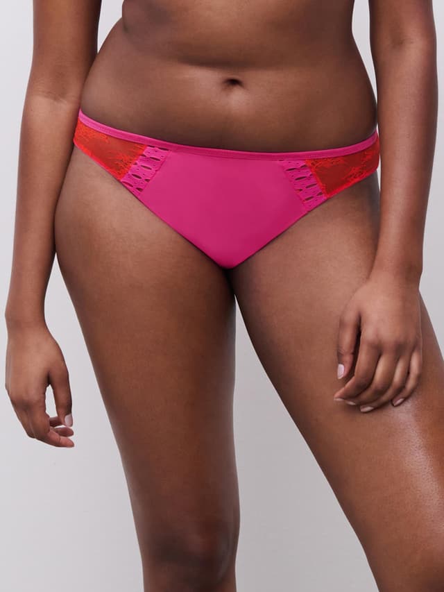 chantelle Slip - Flamme / Rose pitaya - Poison