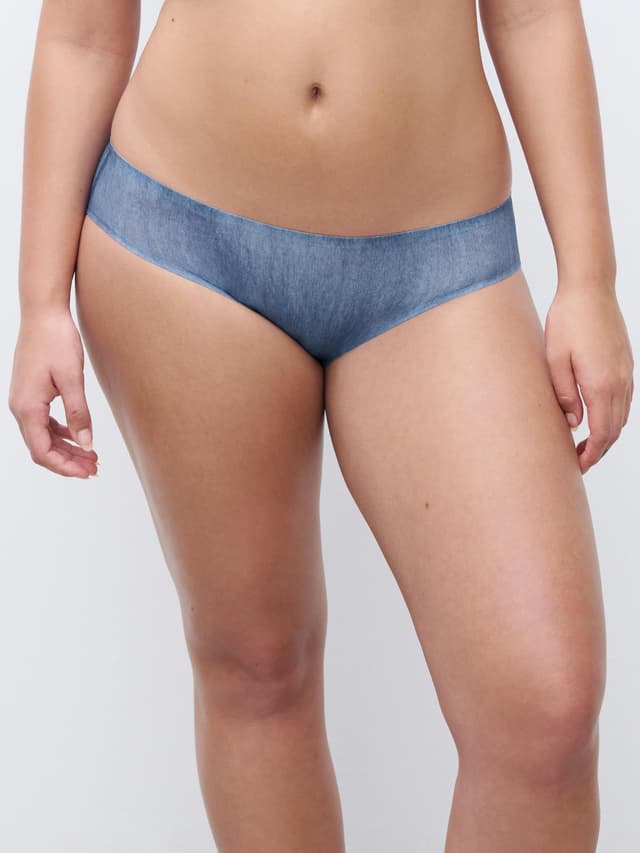 chantelle Slip - Imprimé Denim bleu - SoftStretch
