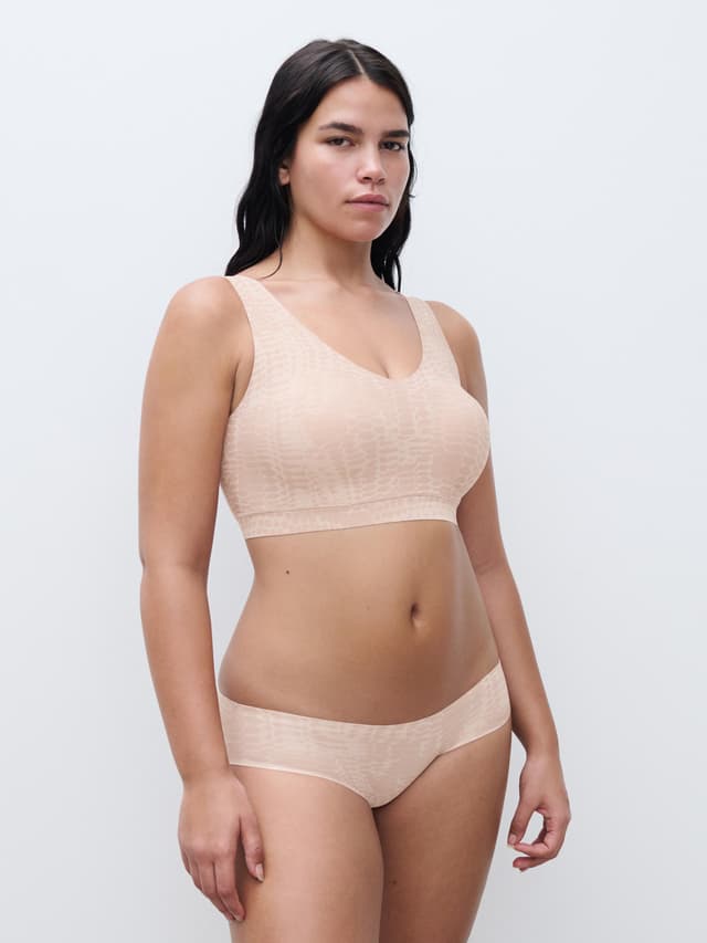 Chantelle Slip - Imprimé Serpent Clair - SoftStretch