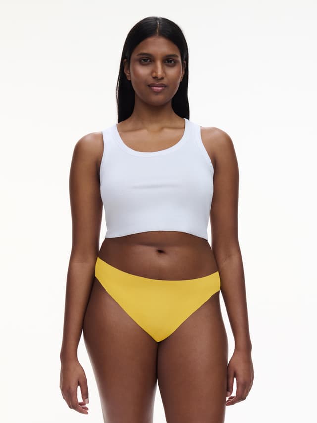 Chantelle Slip - Jaune - Pulpies