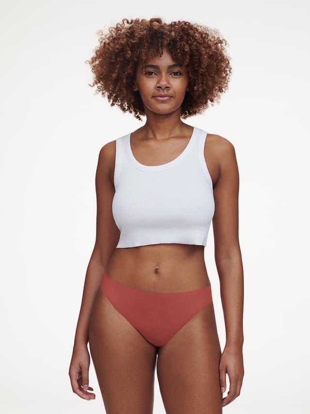 Chantelle Slip - Marron Ambre - Pulpies