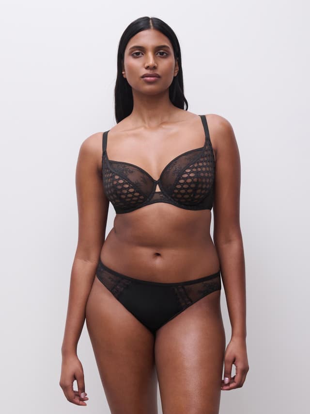 Chantelle Slip - Noir - Poison