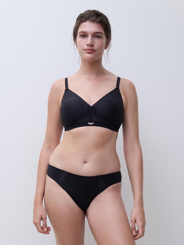 Chantelle Slip - Noir - Pure Lace