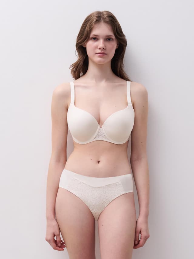 Chantelle Slip - Talc - Norah