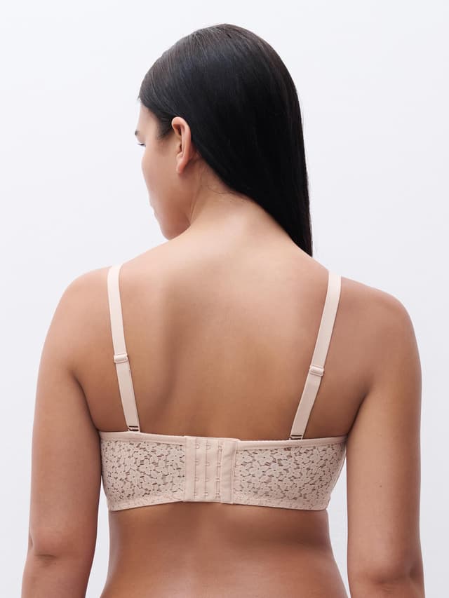 Chantelle Soutien-gorge Bandeau - Beige Doré - Norah