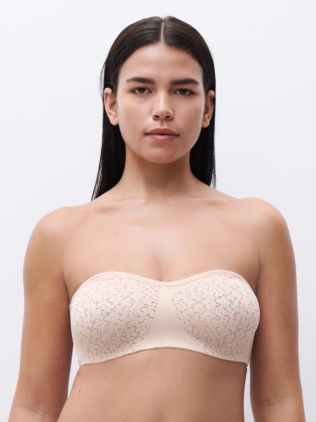Chantelle Soutien-gorge Bandeau - Beige Doré - Norah