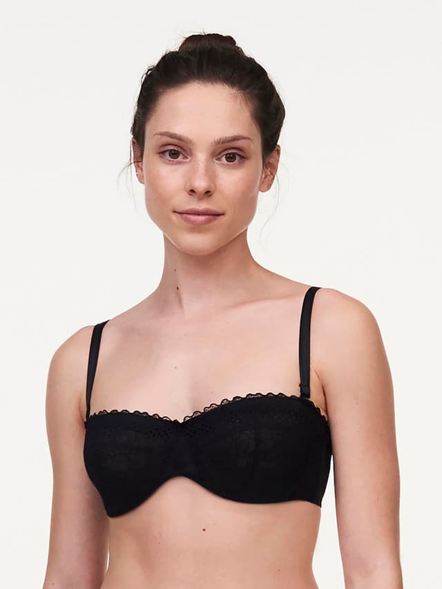 Chantelle Soutien-gorge Bandeau - Noir - Pila
