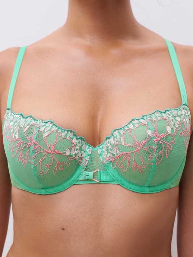 Chantelle Soutien-gorge Corbeille - Aqua Fluo - Spice